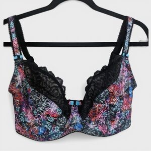 Freya Multicolor Floral Lace Bra